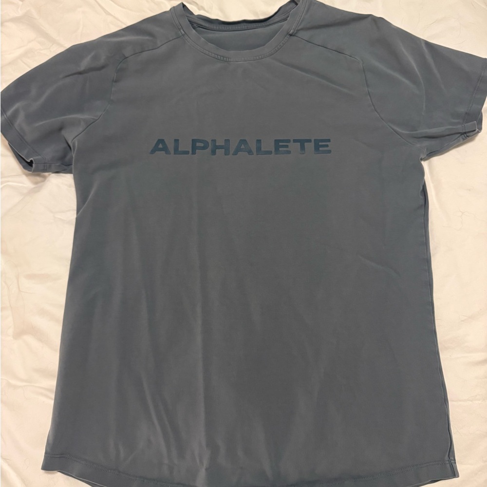 Alphalete Men's Slate Blue Short Sleeve Tee
